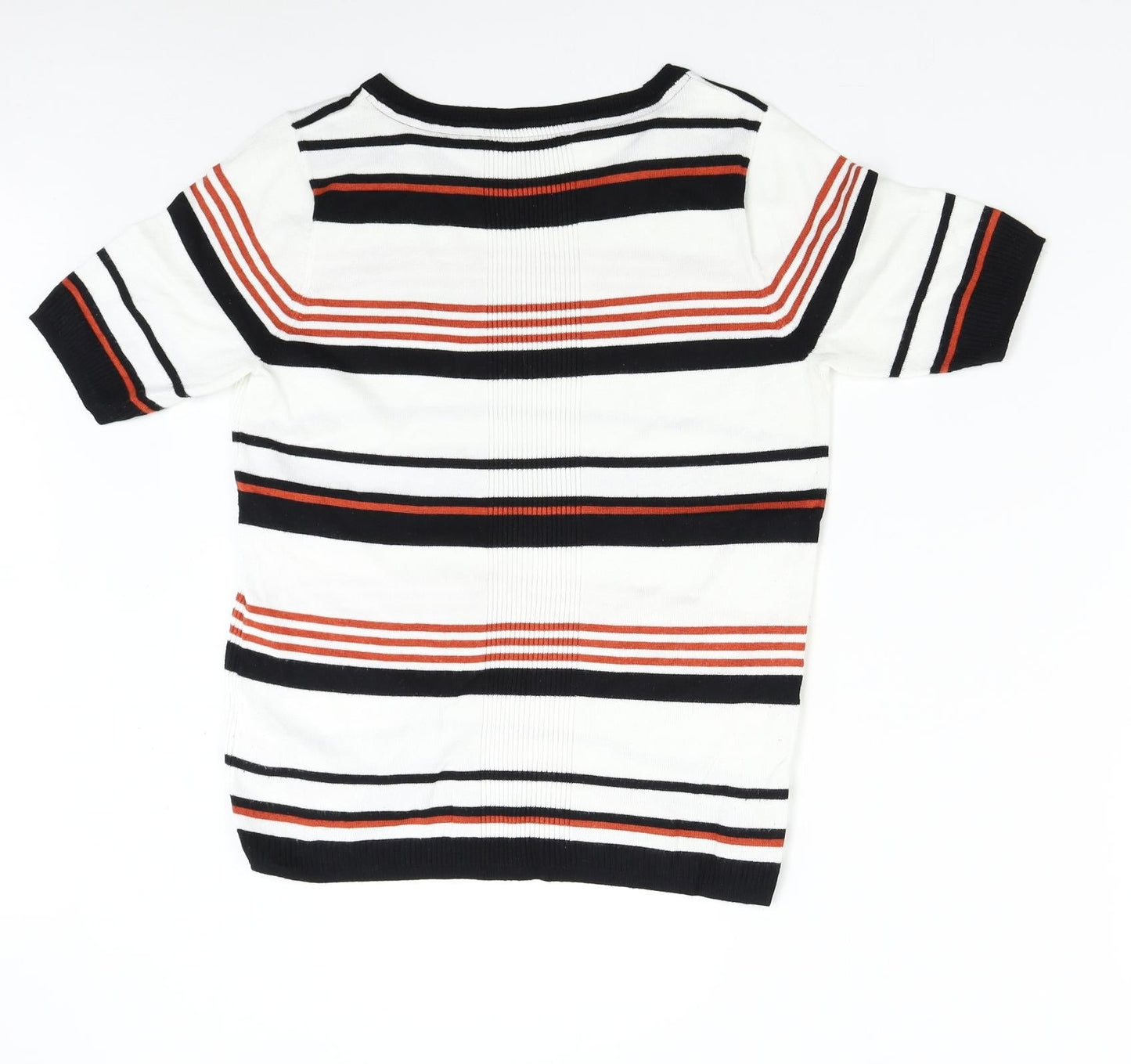 Debenhams Womens Multicoloured Striped Knit Pullover Jumper Size 14