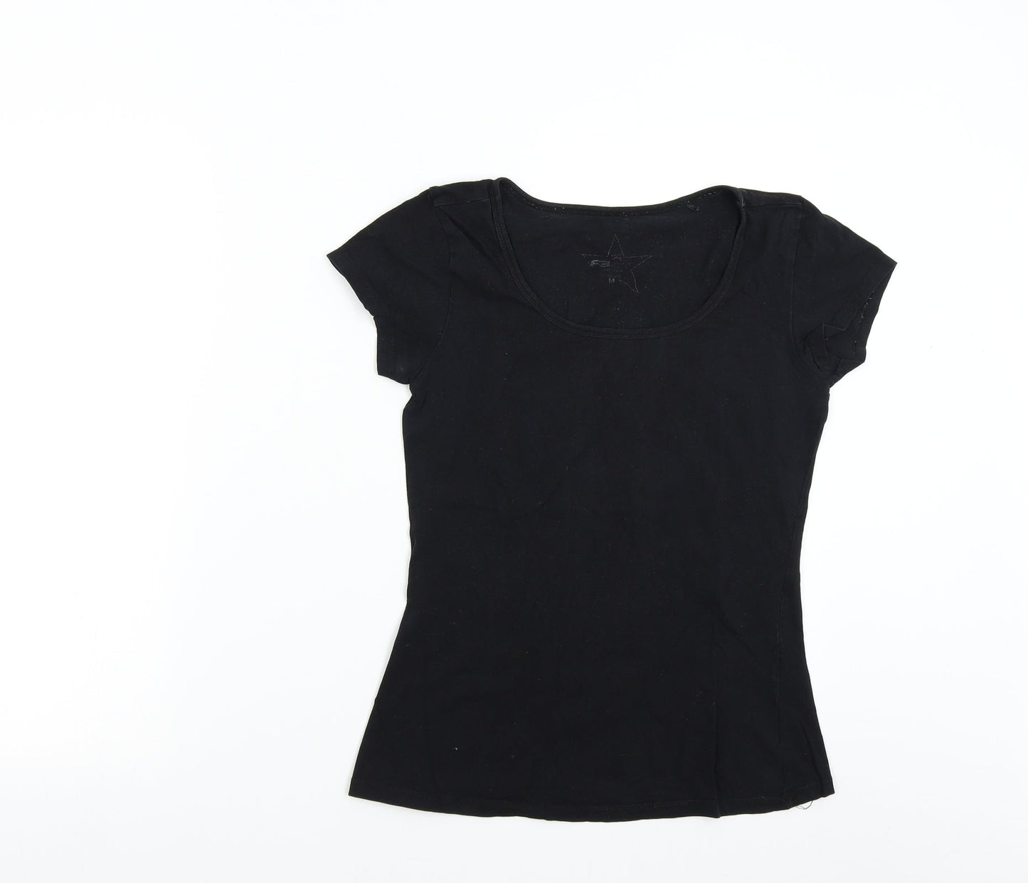 Preworn Womens Black   Basic T-Shirt Size M