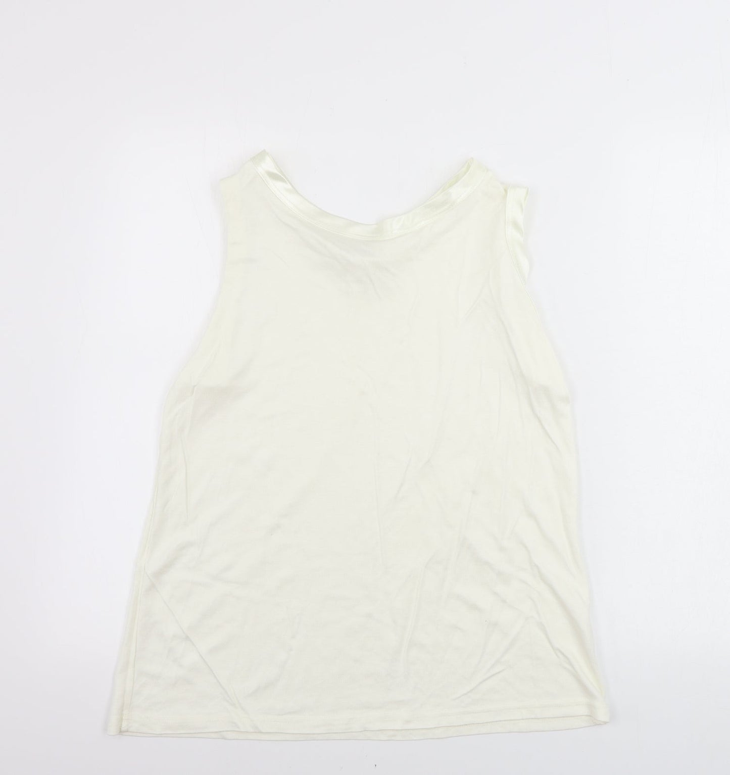 Essential look  Womens Ivory   Basic Tank Size M
