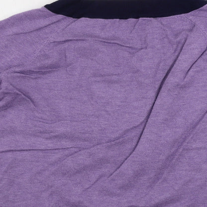M&Co Womens Purple   Pullover Jumper Size 14