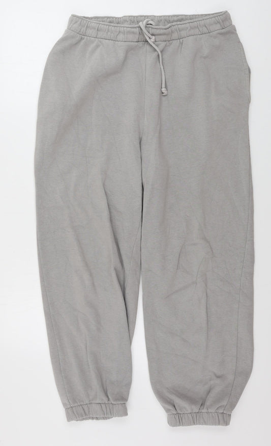 H&M  Womens Grey   Sweatpants Trousers Size M L25 in
