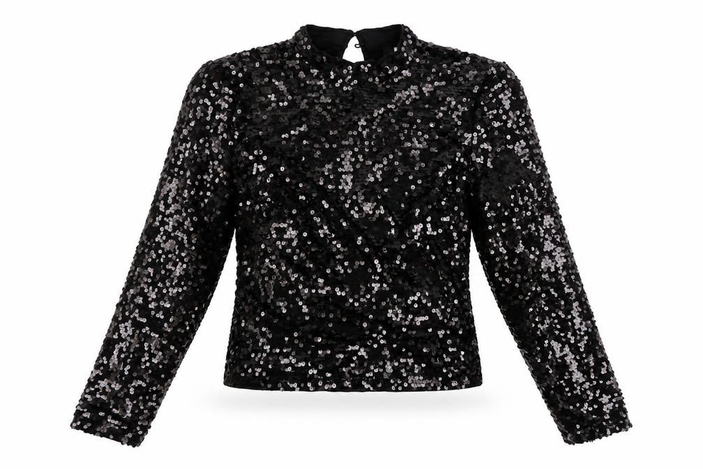H&M  Womens Black   Pullover Jumper Size 14