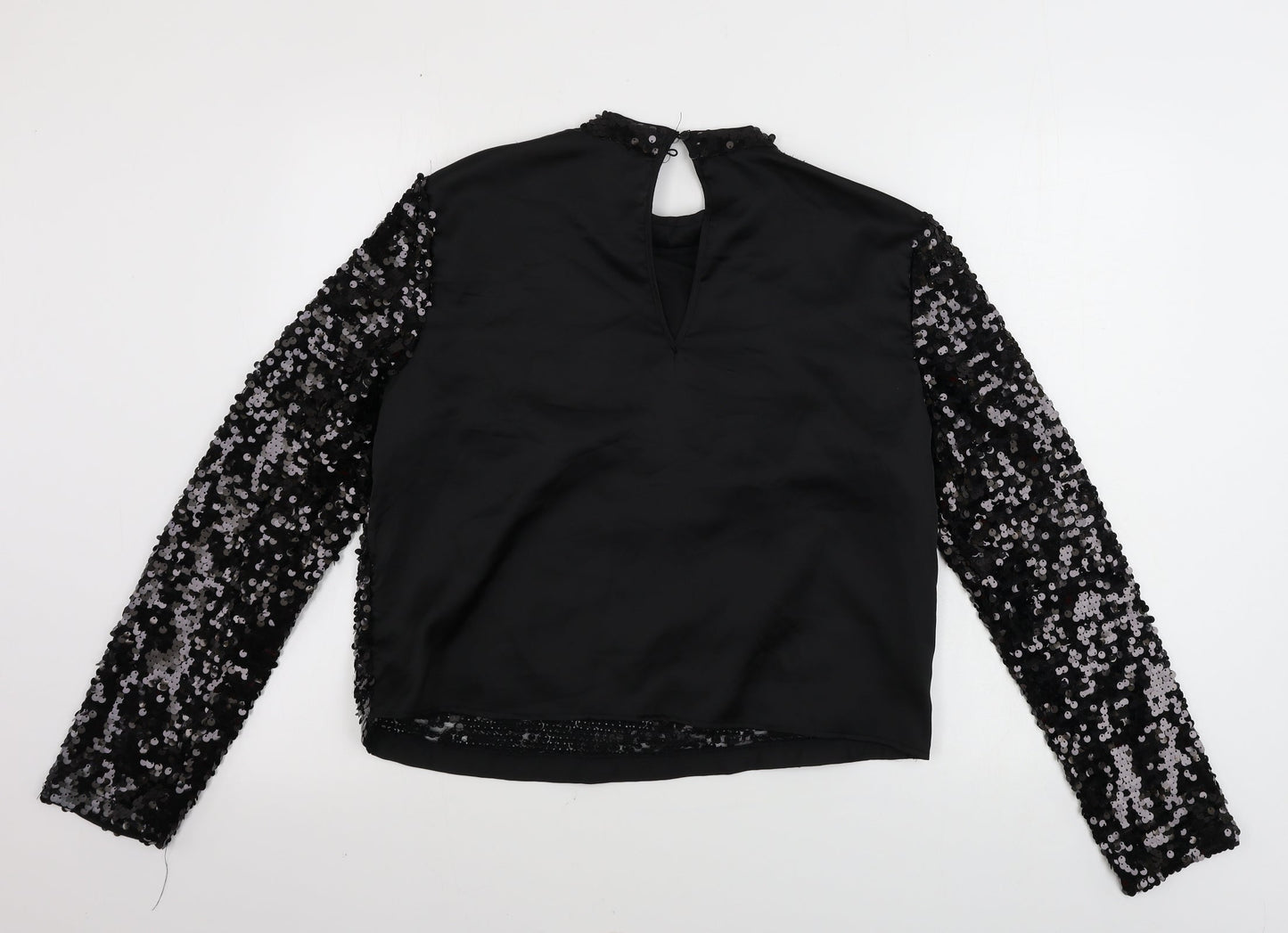 H&M  Womens Black   Pullover Jumper Size 14