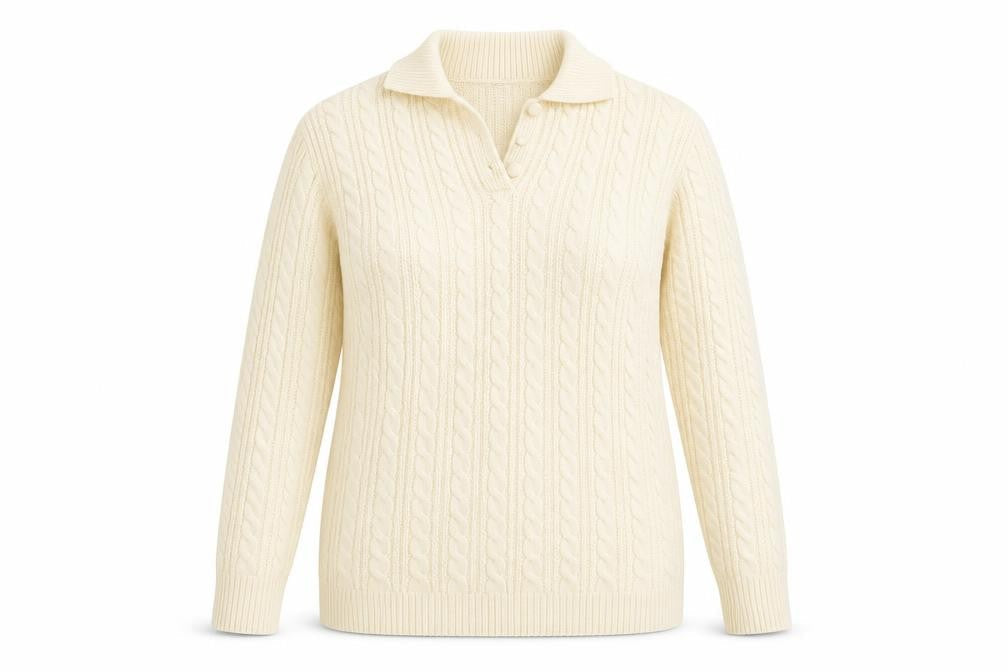 PRETTYLITTLETHING Womens Ivory   Pullover Jumper Size S