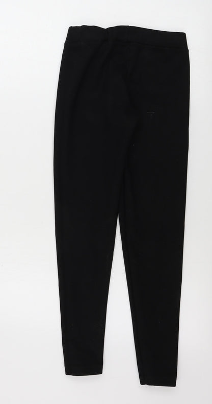Preworn  Womens Black   Sweatpants Trousers Size S L22 in