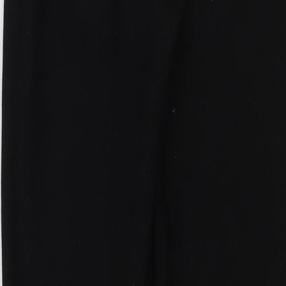 Preworn  Womens Black   Sweatpants Trousers Size S L22 in