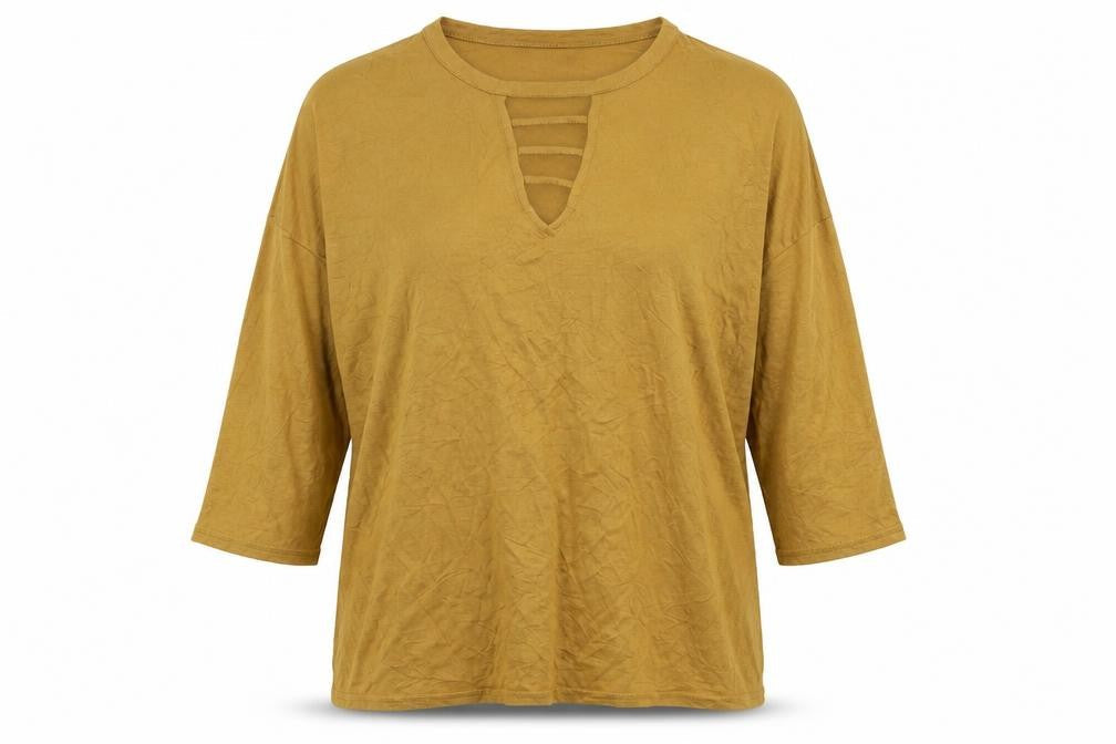 New Look  Womens Yellow   Basic Blouse Size 12
