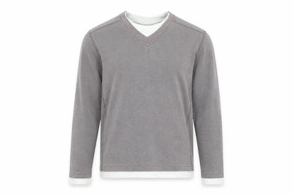 Simon Clark Mens Grey   Pullover Jumper Size M