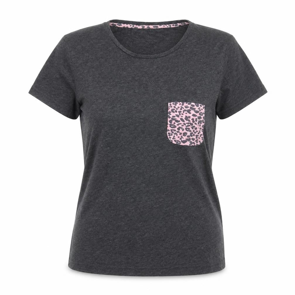 George Womens Grey Solid  Top Pyjama Top Size 4