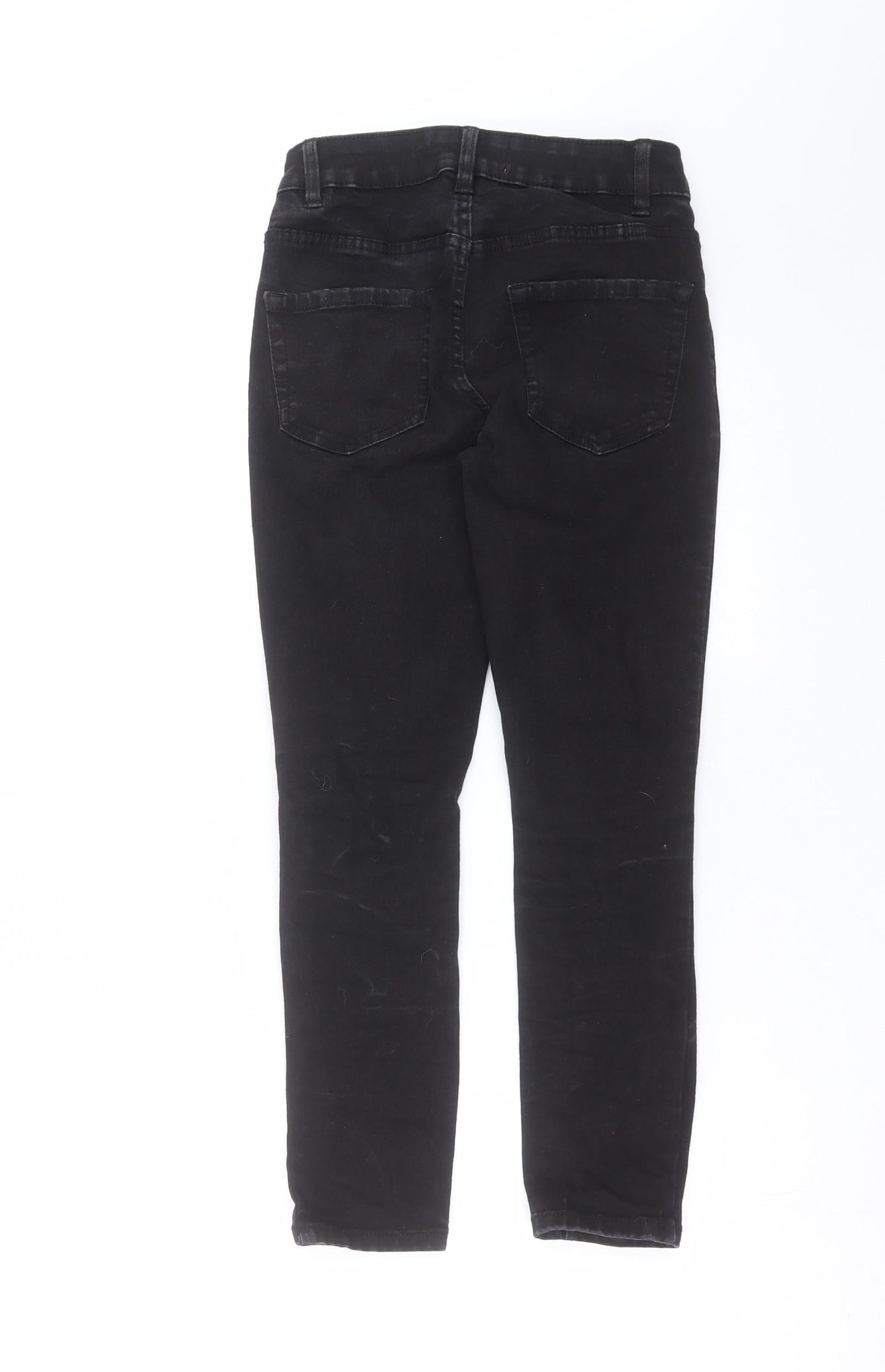 New Look Womens Black  Denim Skinny Jeans Size 6 L24 in