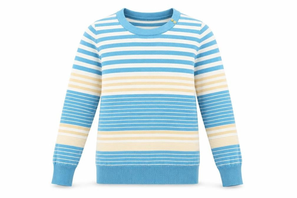 EWM Womens Multicoloured Striped  Pullover Jumper Size M