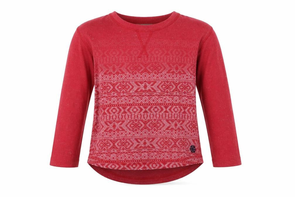 NEXT Girls Red Argyle/Diamond  Basic T-Shirt Size 5 Years