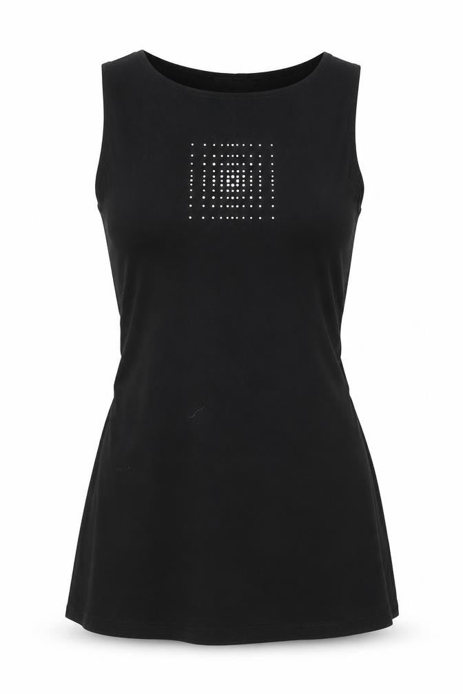 Ego Womens Black   Basic Tank Size 12