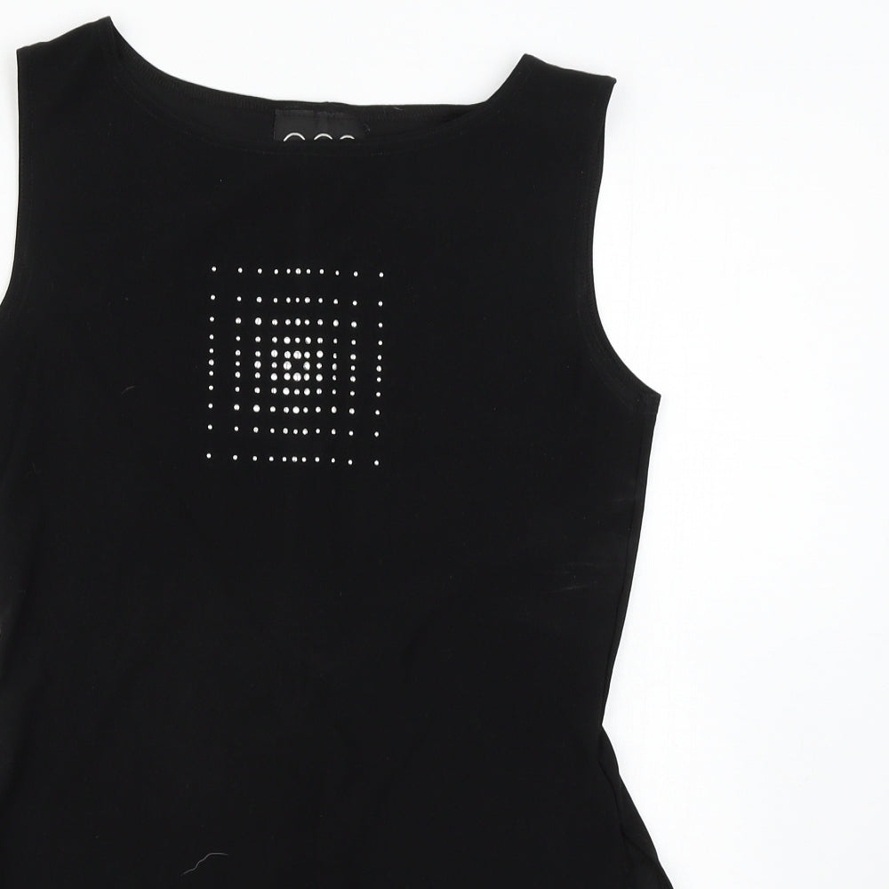 Ego Womens Black   Basic Tank Size 12