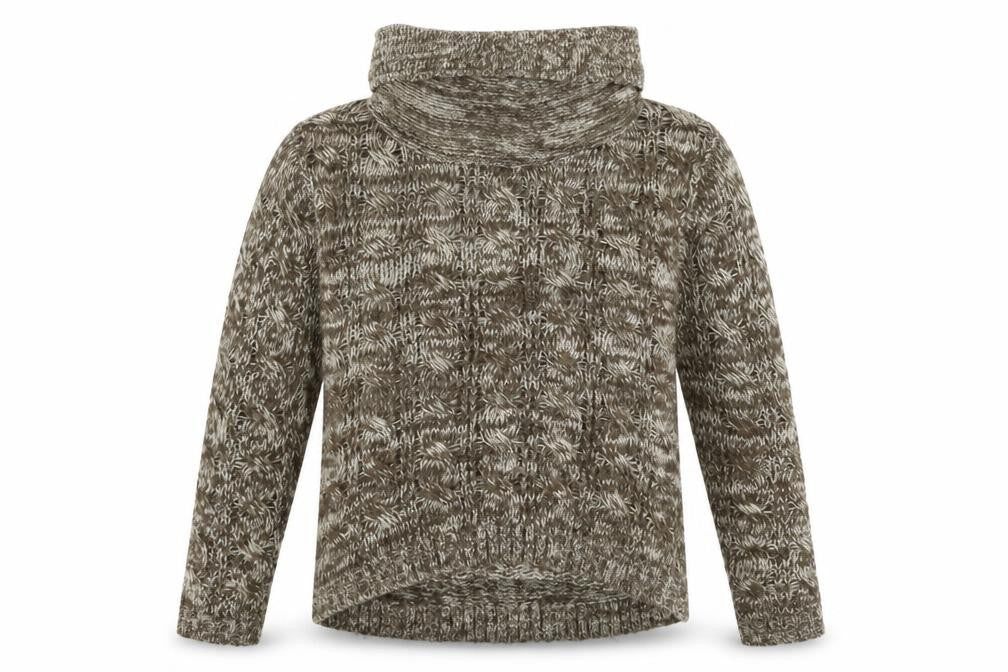 Shy Womens Brown   Pullover Jumper Size L