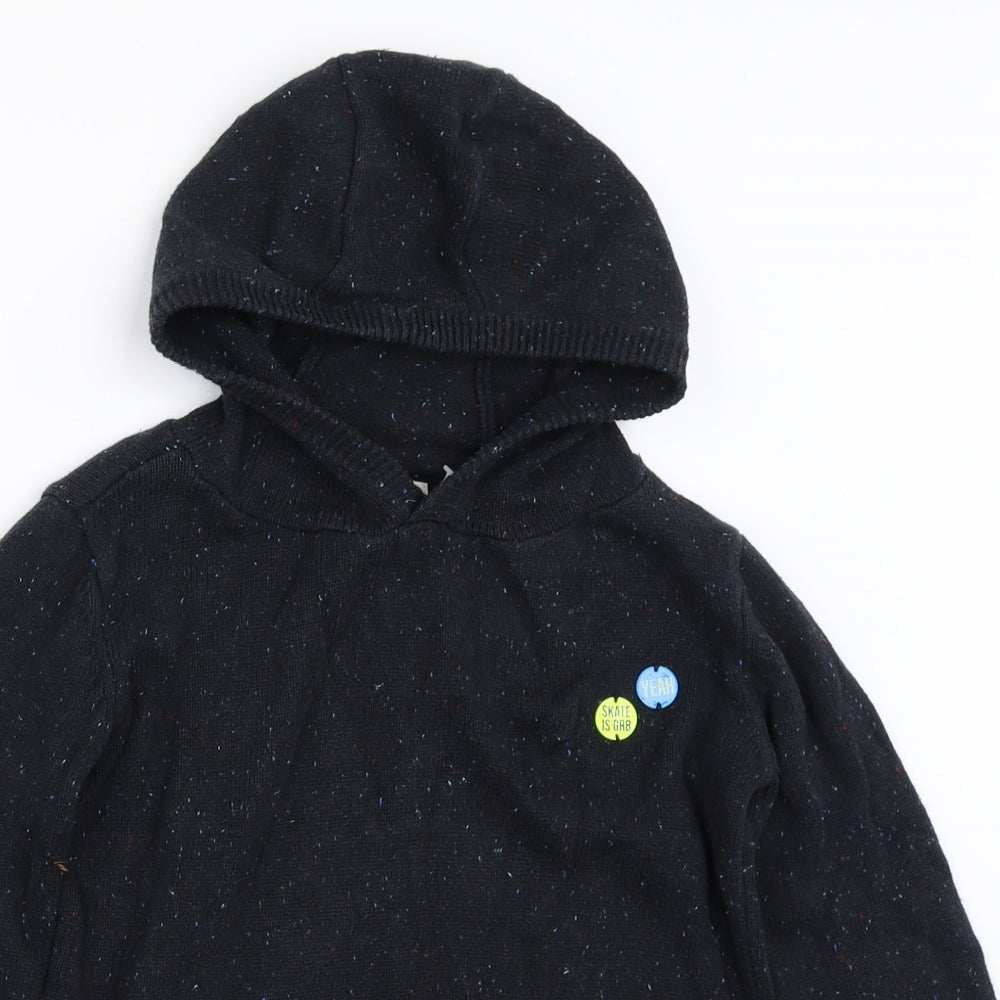 RESERVED Boys Grey   Pullover Hoodie Size 8 Years