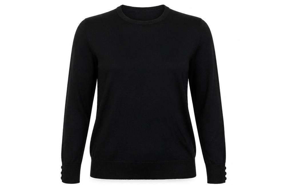 BHS Womens Black   Pullover Jumper Size 16