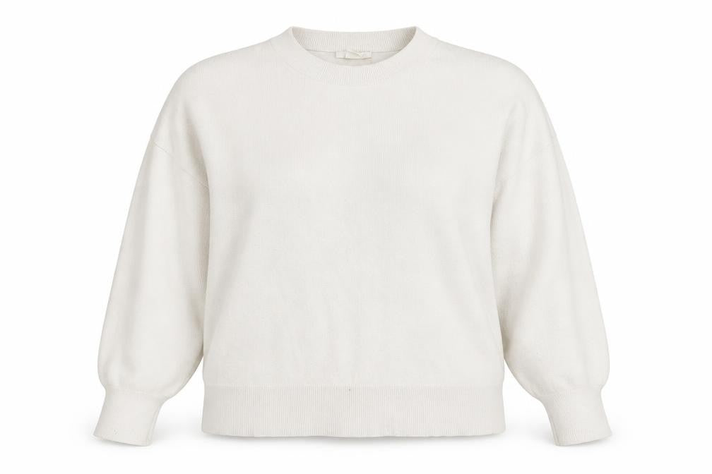 H&M Womens White   Pullover Jumper Size S