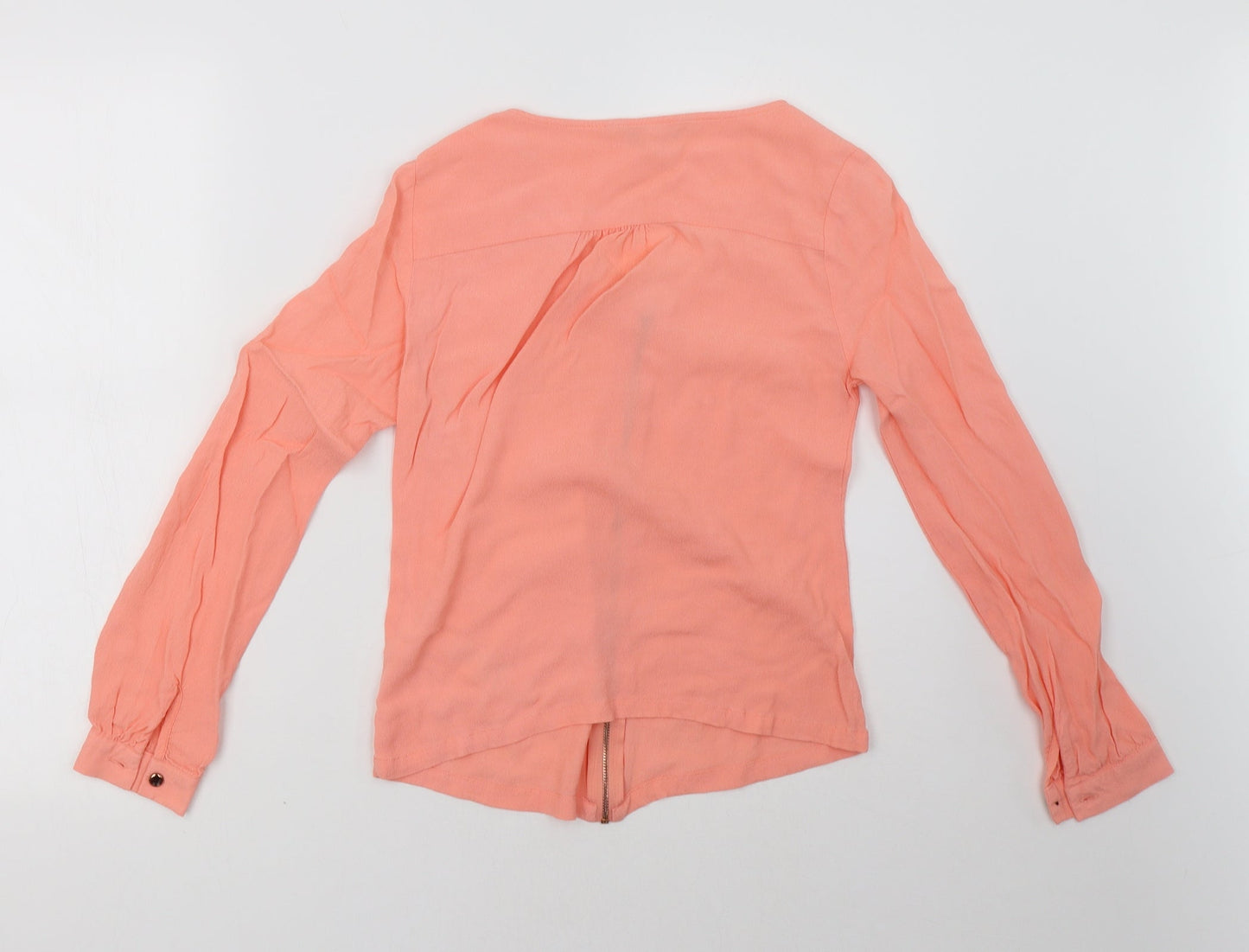 Yumi Womens Pink   Basic Blouse Size 8
