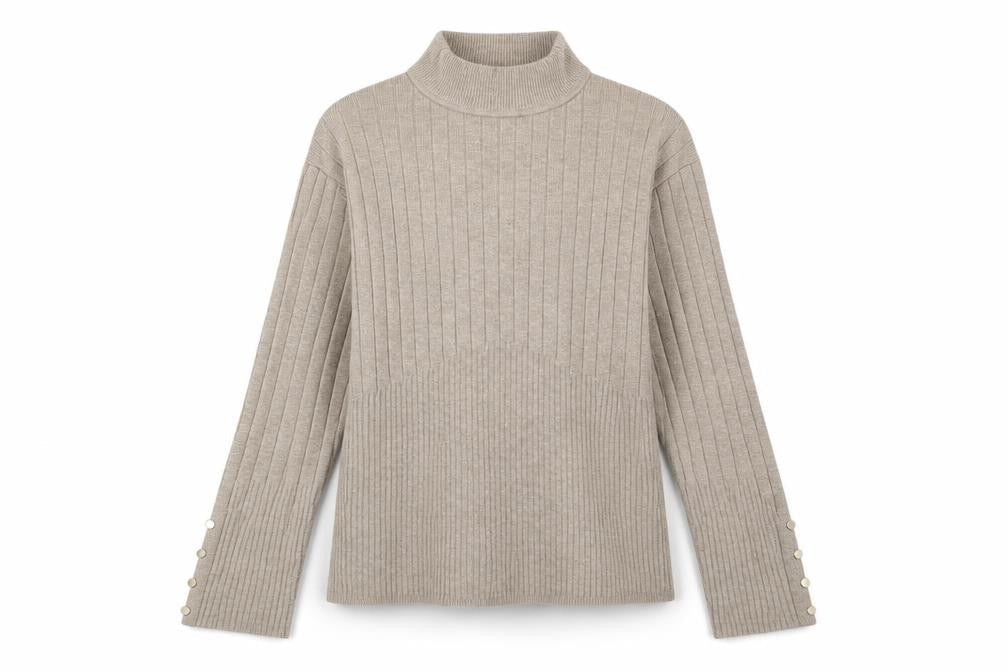 Marks & Spencer Womens Beige   Pullover Sweatshirt Size 14