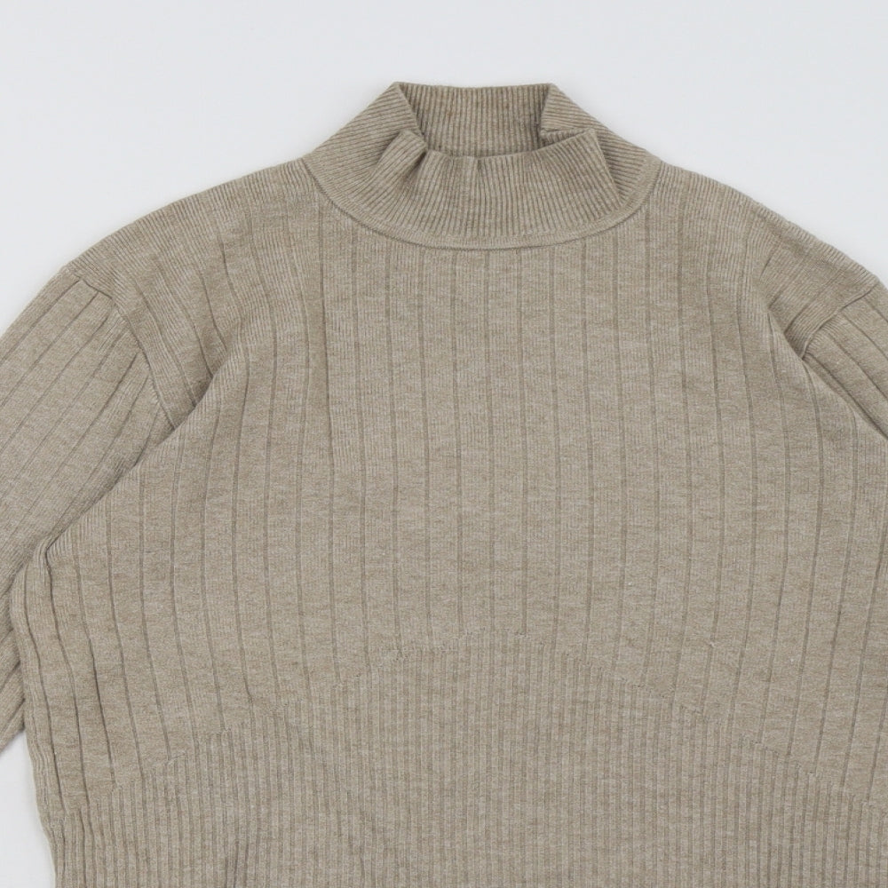 Marks and Spencer Womens Beige   Pullover Sweatshirt Size 14