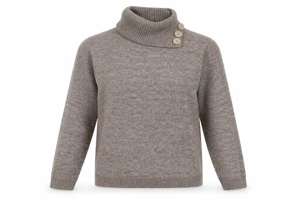 Preworn Womens Beige   Pullover Sweatshirt Size M