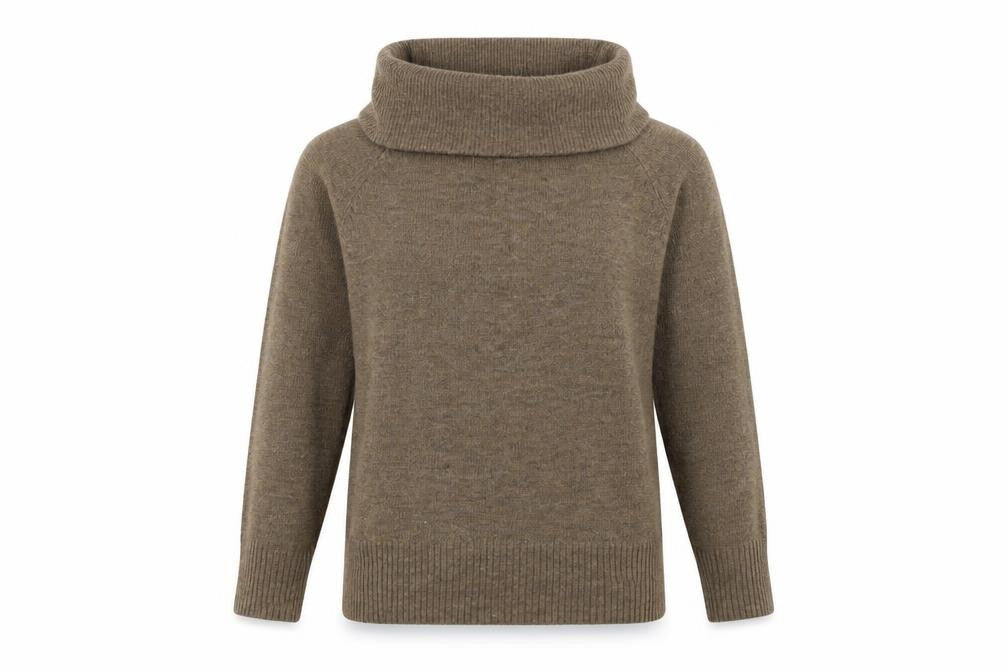 H&M Womens Beige   Pullover Sweatshirt Size S