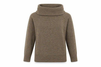 H&M Womens Beige   Pullover Sweatshirt Size S