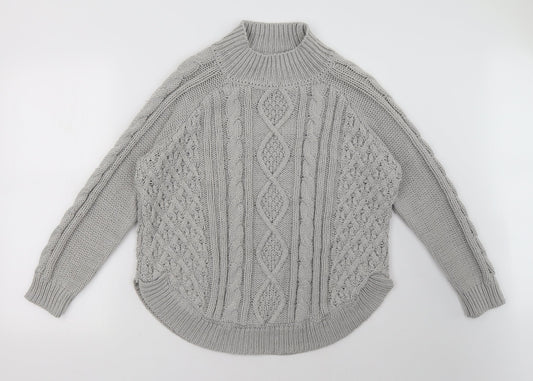 Sainsburys Womens Grey   Pullover Sweatshirt Size 12