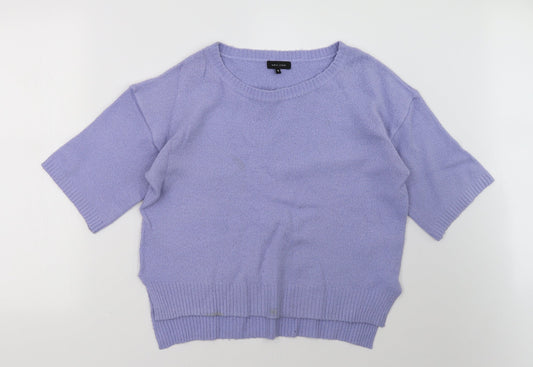 New Look Womens Purple   Pullover Sweatshirt Size 12