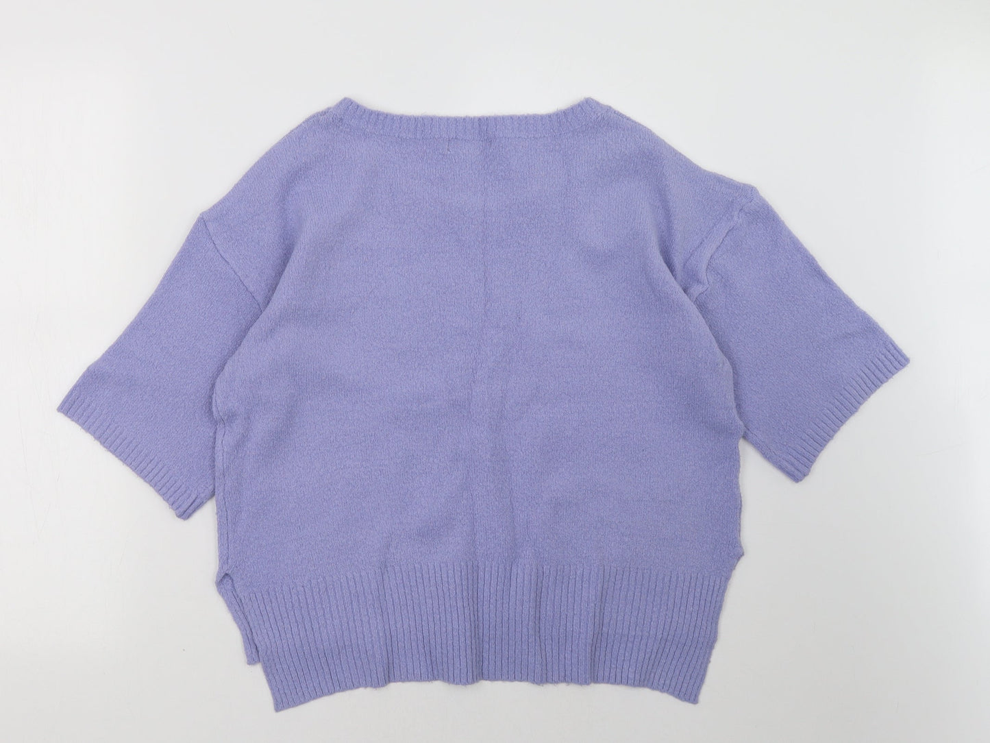 New Look Womens Purple   Pullover Sweatshirt Size 12