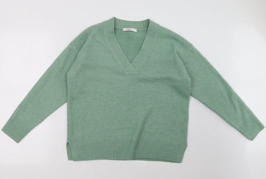 nutmge Womens Green   Pullover Sweatshirt Size 12