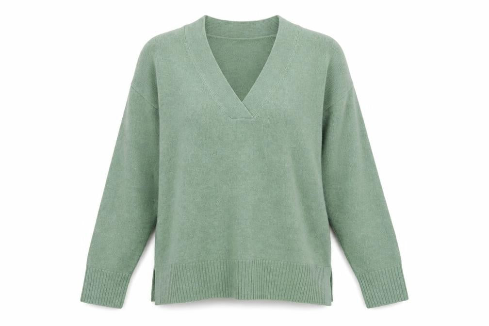 nutmge Womens Green   Pullover Sweatshirt Size 12