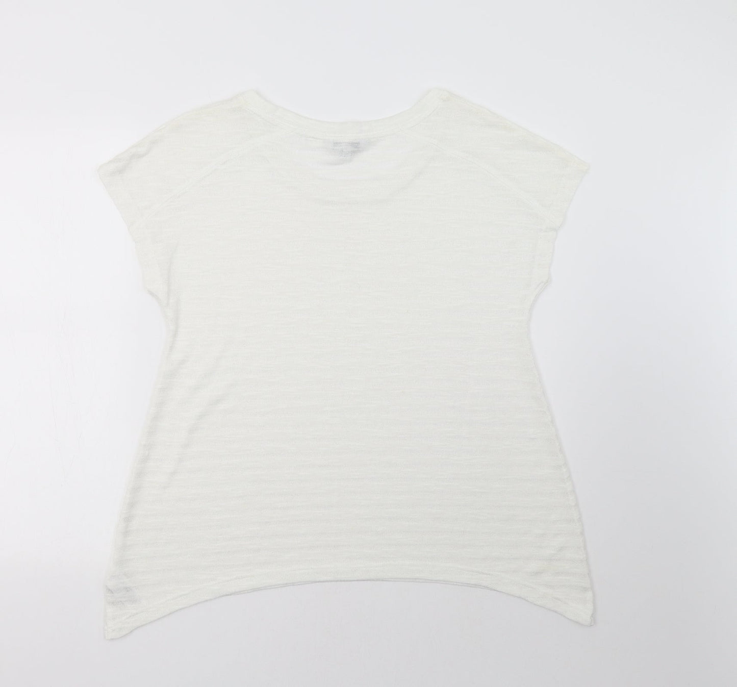 NEXT Womens White   Pullover Sweatshirt Size 12