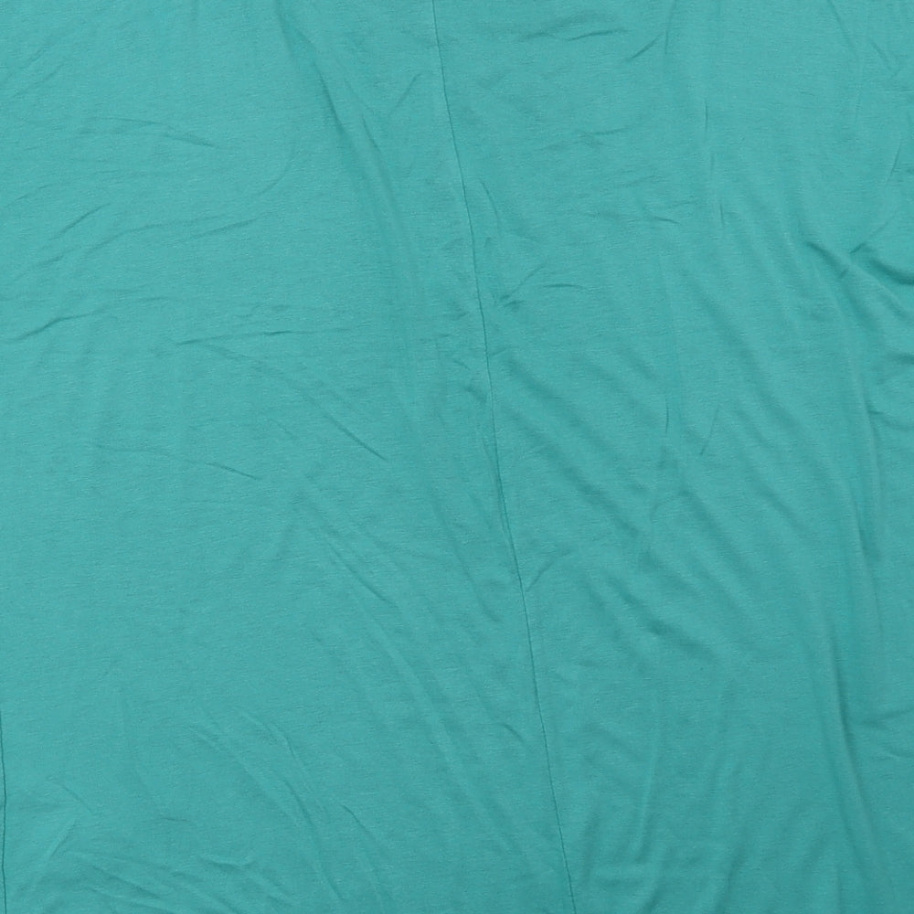 Marks and Spencer Womens Green   Basic T-Shirt Size 12