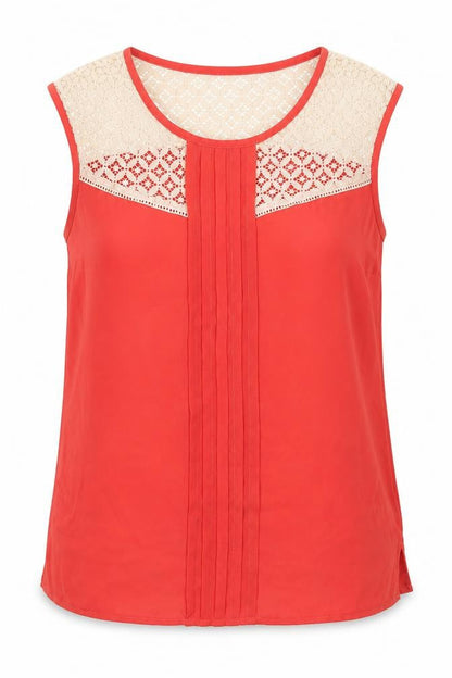 Principles Womens Orange   Basic Tank Size 12