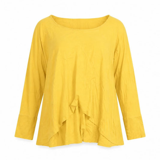 b.c Womens Yellow   Basic T-Shirt Size 14