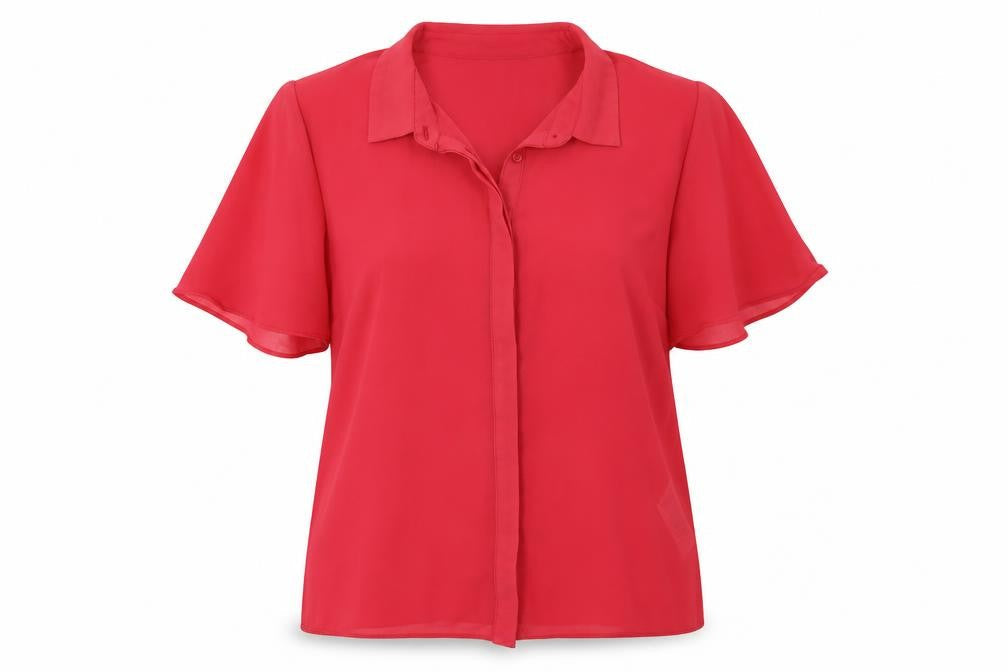 New Look Womens Pink   Basic Button-Up Size 10