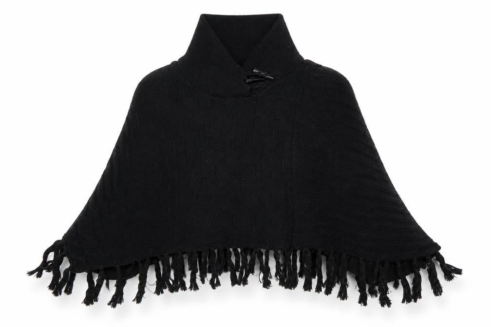 b. young Womens Black   Shrug Jumper One Size