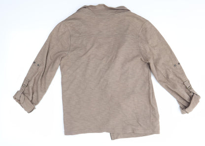 Next Womens Brown   Jacket  Size 12