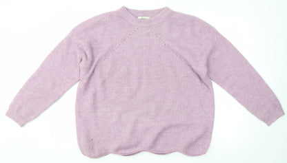 Tu Womens Purple   Pullover Jumper Size 14