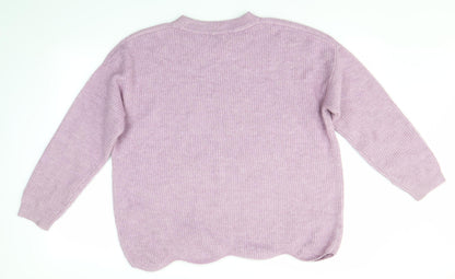 Tu Womens Purple   Pullover Jumper Size 14