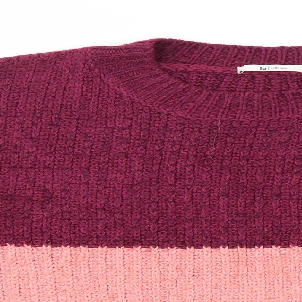 TU Womens Pink   Pullover Jumper Size S