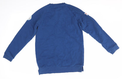 Tu Boys Blue   Pullover Jumper Size 12 Years