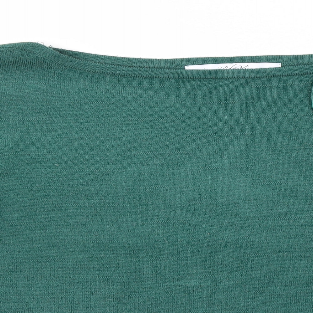 Vida Vi Womens Green   Pullover Jumper Size L