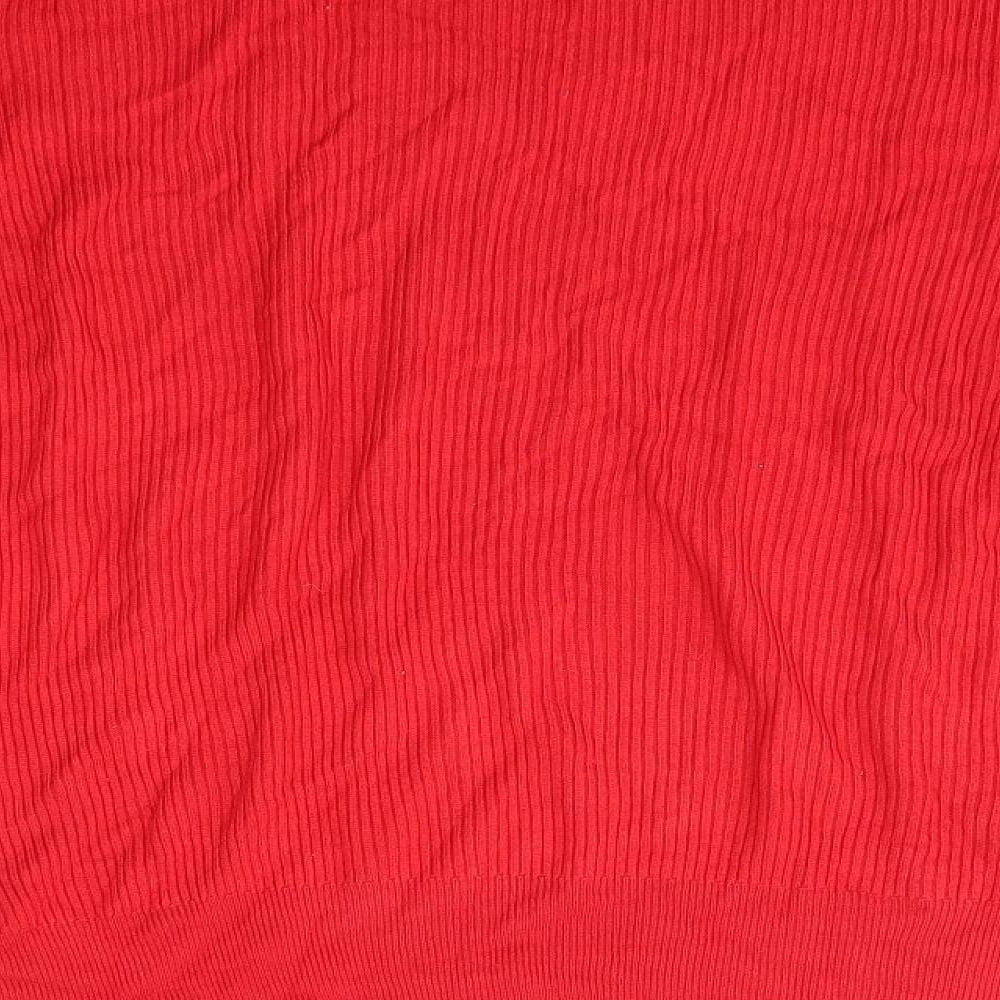 M&S Womens Red   Pullover Jumper Size 20