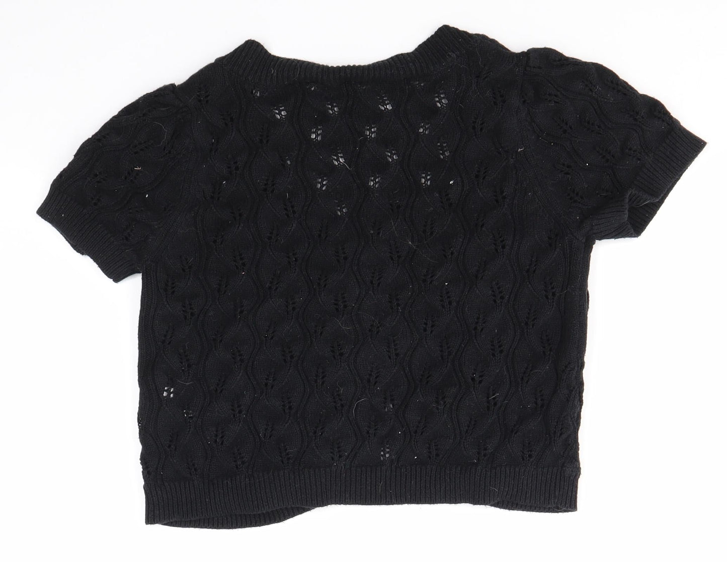 Dorothy Perkins Womens Black   Cardigan Jumper Size 8