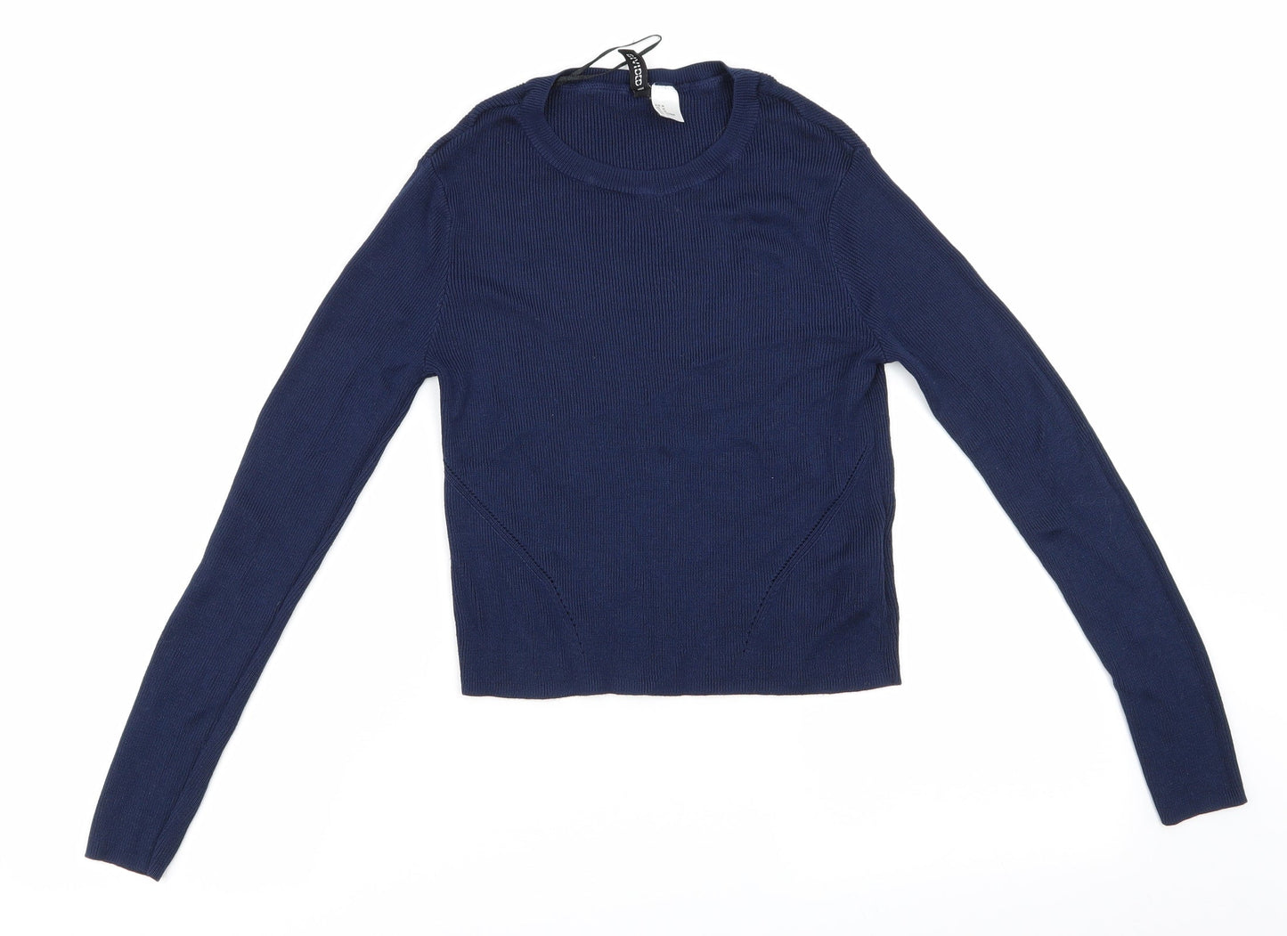 Divided Womens Blue   Pullover Jumper Size 10