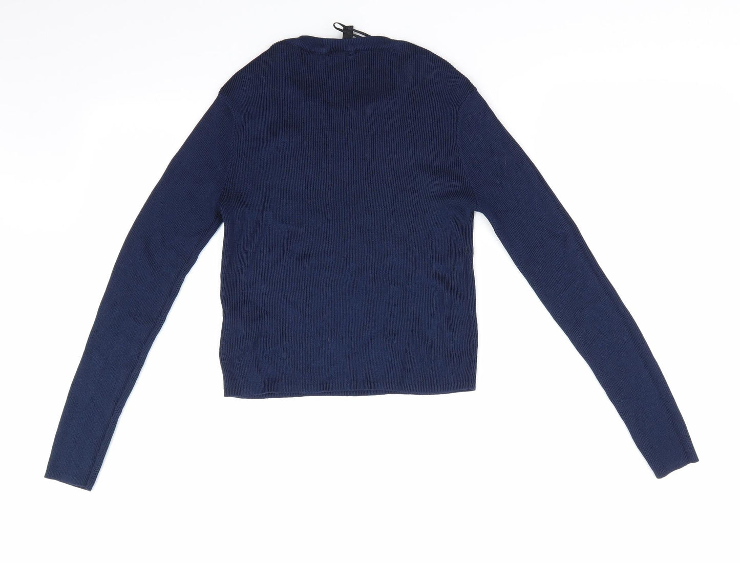 Divided Womens Blue   Pullover Jumper Size 10