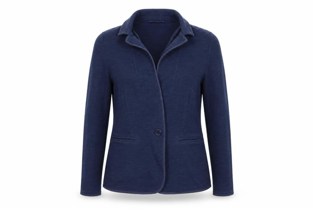 New Look Womens Blue   Jacket Coat Size 10  - Soft Feel